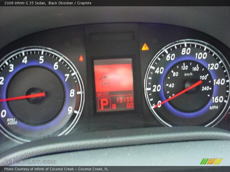 Black Obsidian / Graphite 2008 Infiniti G 35 Sedan