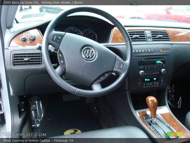 Sterling Silver Metallic / Ebony 2005 Buick LaCrosse CXL
