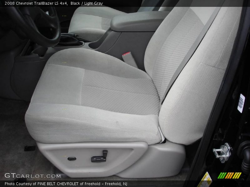 Black / Light Gray 2008 Chevrolet TrailBlazer LS 4x4