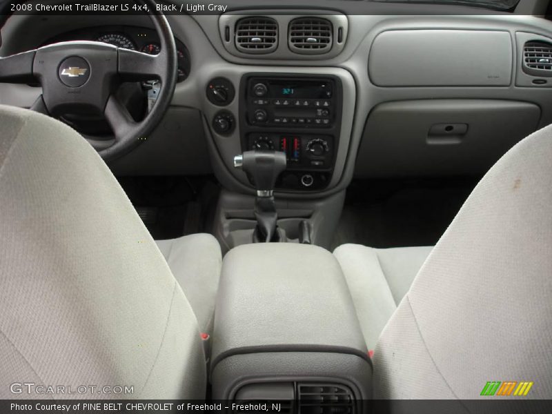 Black / Light Gray 2008 Chevrolet TrailBlazer LS 4x4