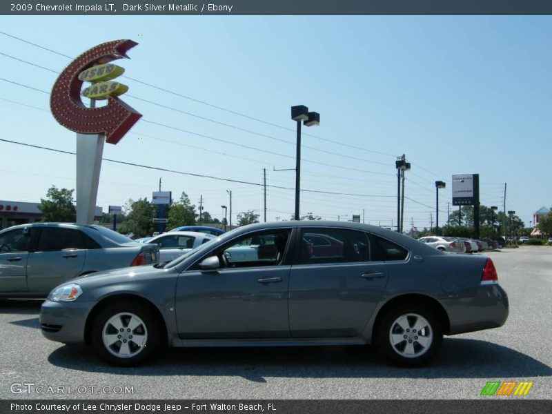 Dark Silver Metallic / Ebony 2009 Chevrolet Impala LT