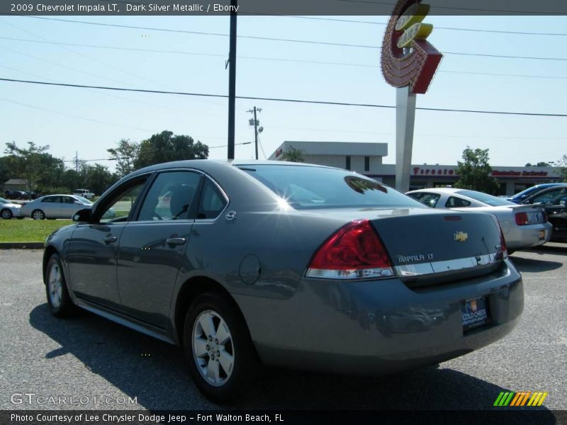 Dark Silver Metallic / Ebony 2009 Chevrolet Impala LT
