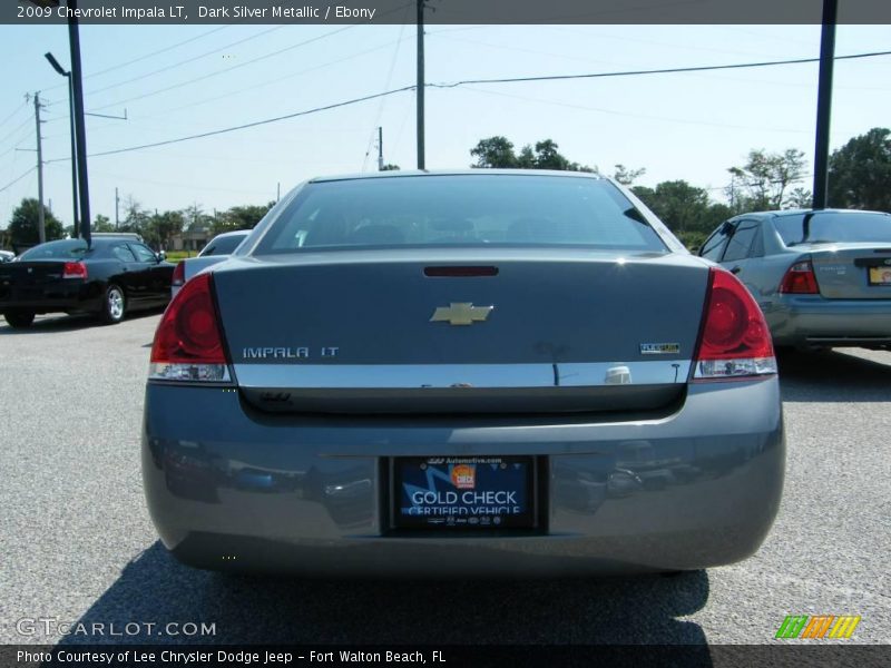 Dark Silver Metallic / Ebony 2009 Chevrolet Impala LT