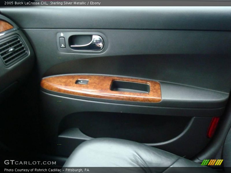 Sterling Silver Metallic / Ebony 2005 Buick LaCrosse CXL