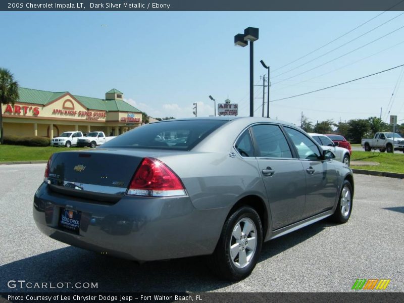 Dark Silver Metallic / Ebony 2009 Chevrolet Impala LT