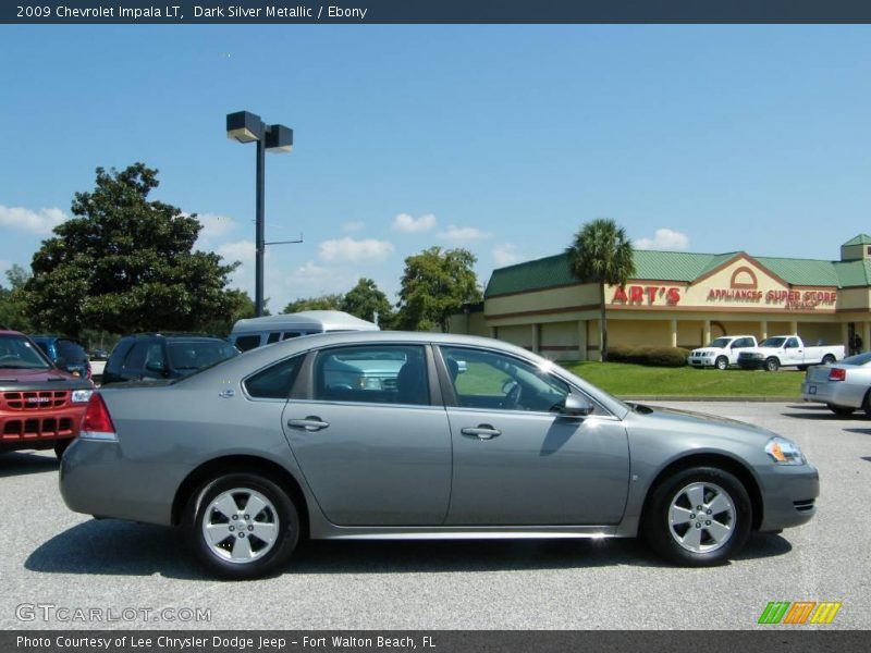 Dark Silver Metallic / Ebony 2009 Chevrolet Impala LT