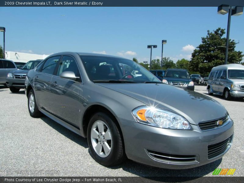 Dark Silver Metallic / Ebony 2009 Chevrolet Impala LT