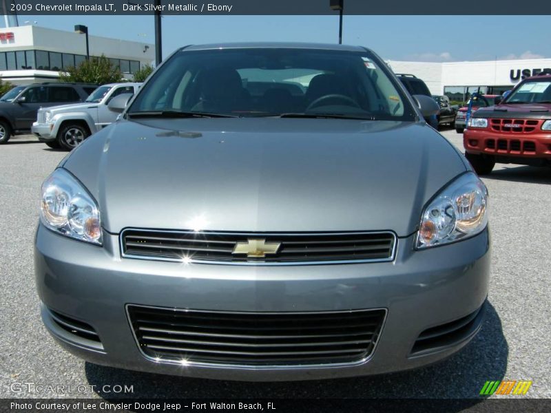 Dark Silver Metallic / Ebony 2009 Chevrolet Impala LT