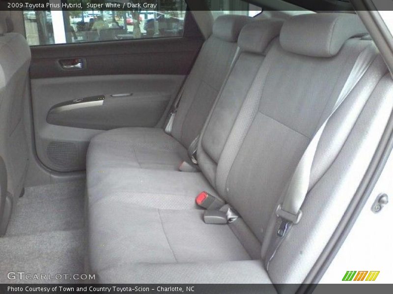 Super White / Dark Gray 2009 Toyota Prius Hybrid