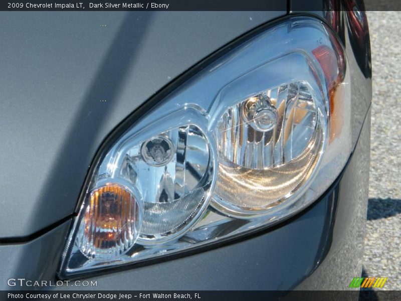 Dark Silver Metallic / Ebony 2009 Chevrolet Impala LT