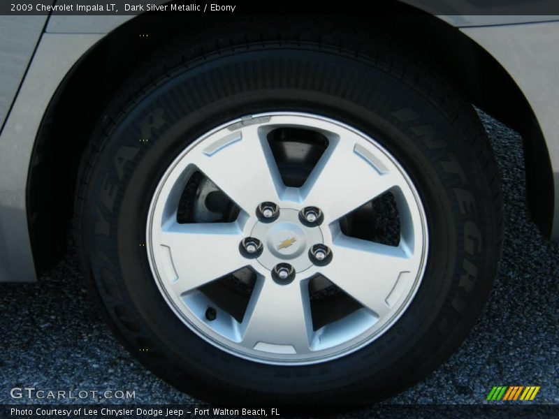Dark Silver Metallic / Ebony 2009 Chevrolet Impala LT