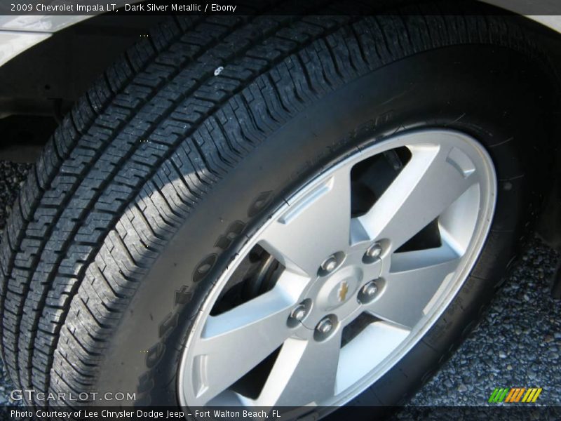 Dark Silver Metallic / Ebony 2009 Chevrolet Impala LT