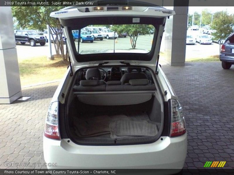 Super White / Dark Gray 2009 Toyota Prius Hybrid