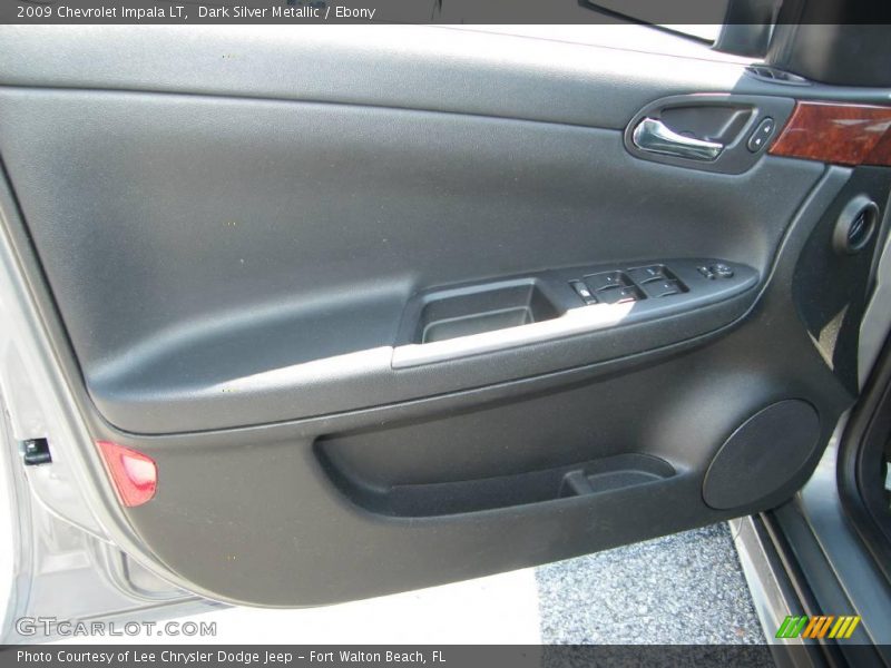 Dark Silver Metallic / Ebony 2009 Chevrolet Impala LT