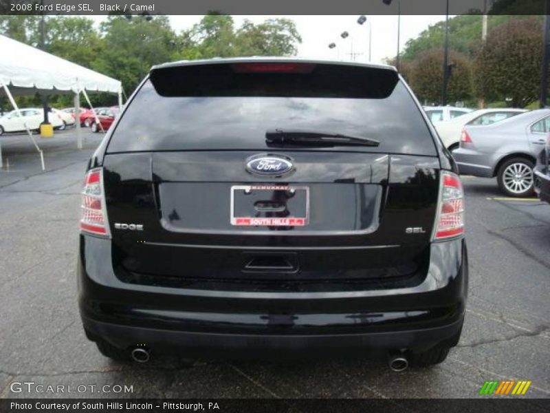 Black / Camel 2008 Ford Edge SEL