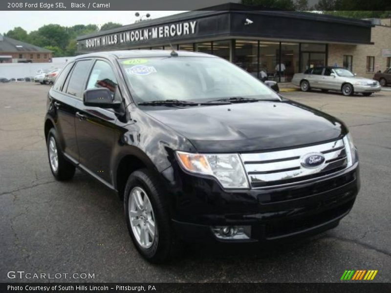 Black / Camel 2008 Ford Edge SEL