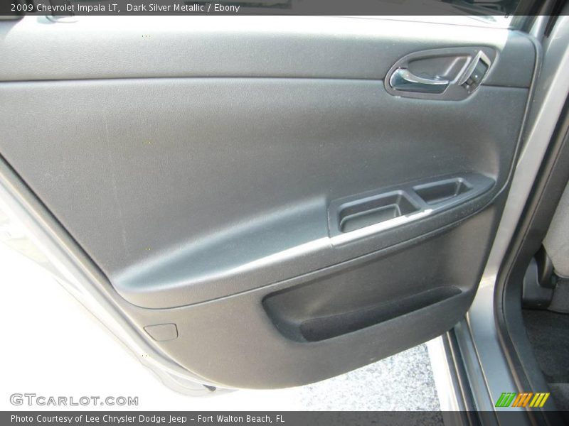 Dark Silver Metallic / Ebony 2009 Chevrolet Impala LT