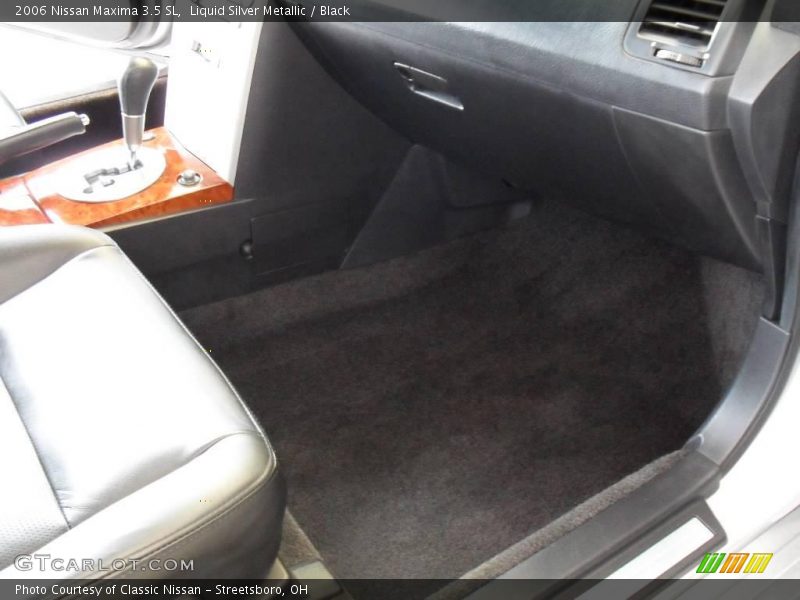 Liquid Silver Metallic / Black 2006 Nissan Maxima 3.5 SL