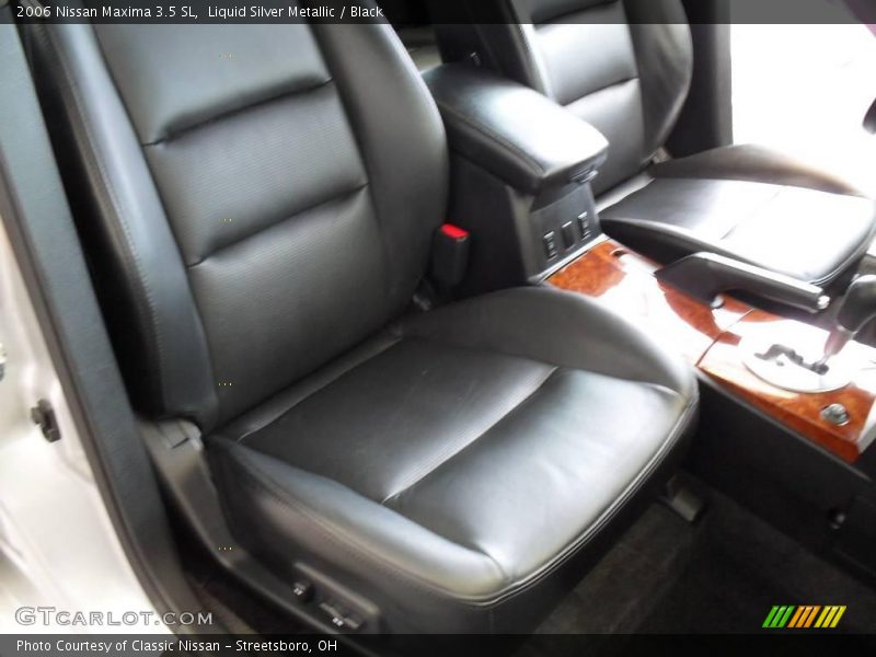 Liquid Silver Metallic / Black 2006 Nissan Maxima 3.5 SL
