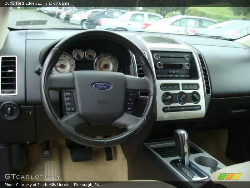 Black / Camel 2008 Ford Edge SEL