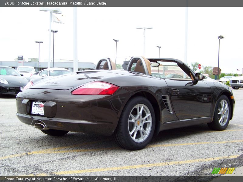 Macadamia  Metallic / Sand Beige 2008 Porsche Boxster