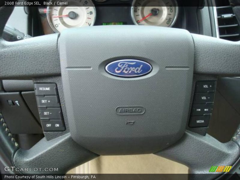 Black / Camel 2008 Ford Edge SEL