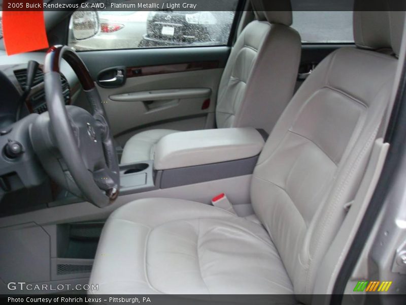 Platinum Metallic / Light Gray 2005 Buick Rendezvous CX AWD