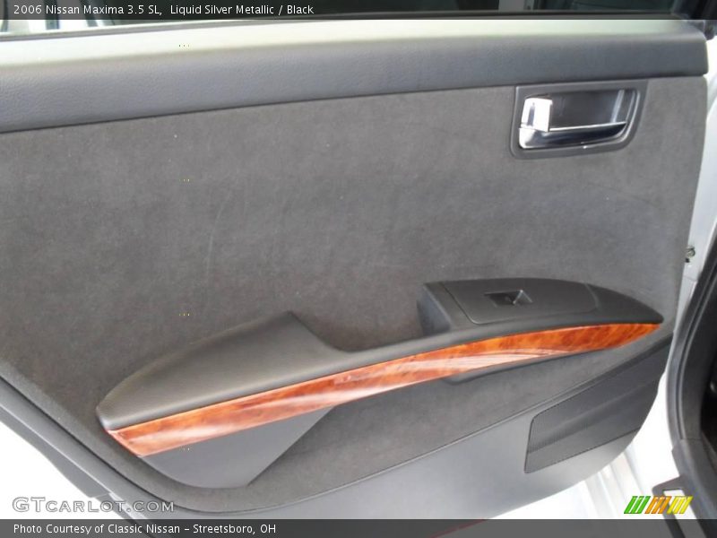 Liquid Silver Metallic / Black 2006 Nissan Maxima 3.5 SL