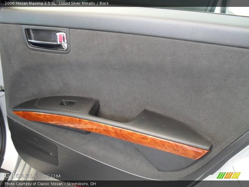 Liquid Silver Metallic / Black 2006 Nissan Maxima 3.5 SL