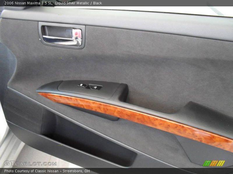 Liquid Silver Metallic / Black 2006 Nissan Maxima 3.5 SL