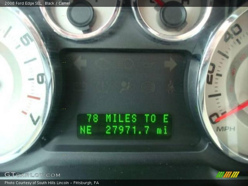 Black / Camel 2008 Ford Edge SEL