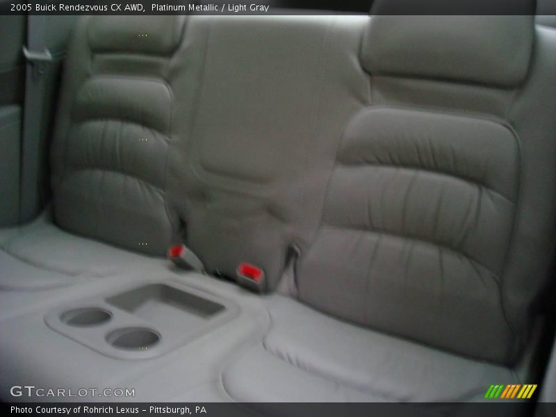 Platinum Metallic / Light Gray 2005 Buick Rendezvous CX AWD