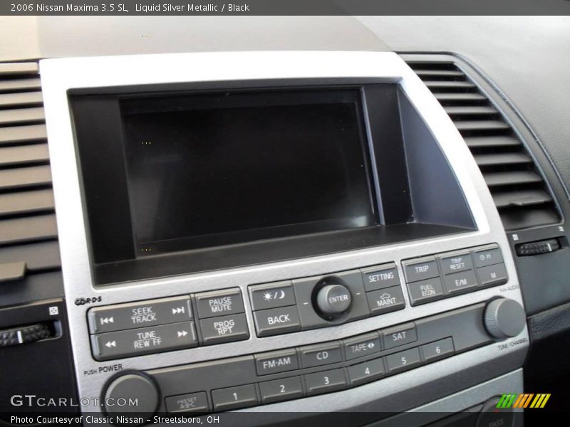 Liquid Silver Metallic / Black 2006 Nissan Maxima 3.5 SL