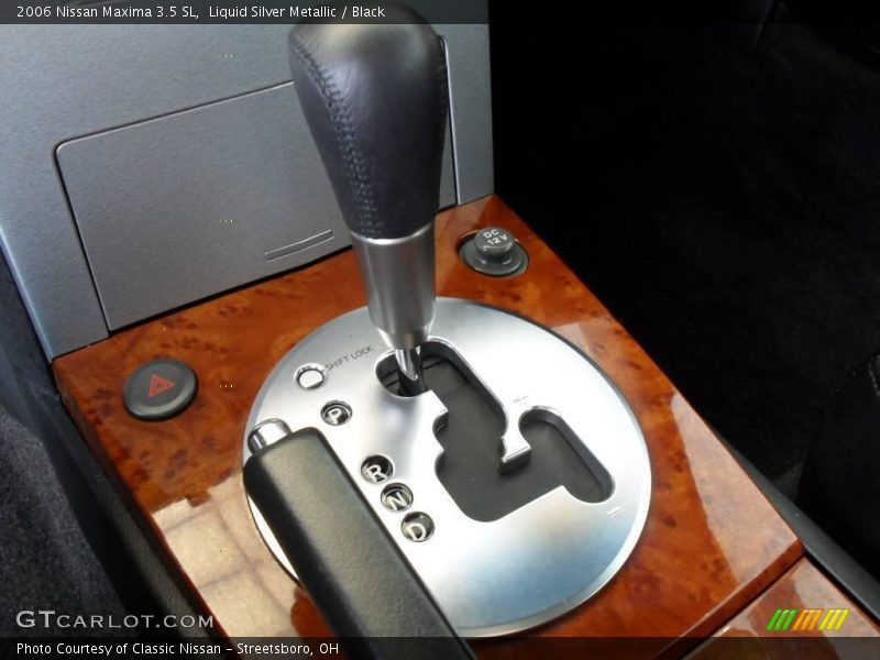 Liquid Silver Metallic / Black 2006 Nissan Maxima 3.5 SL