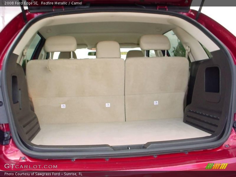 Redfire Metallic / Camel 2008 Ford Edge SE