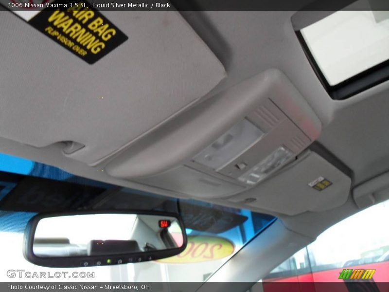 Liquid Silver Metallic / Black 2006 Nissan Maxima 3.5 SL