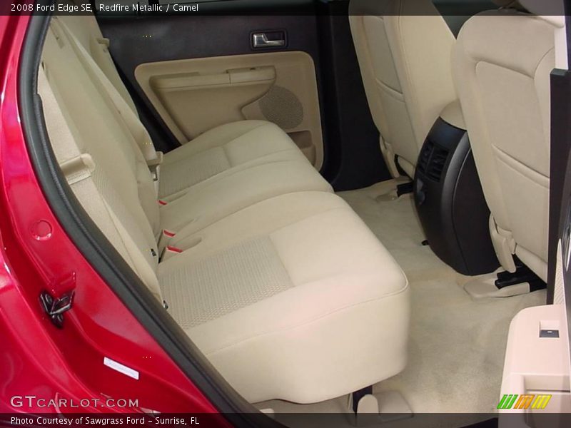 Redfire Metallic / Camel 2008 Ford Edge SE