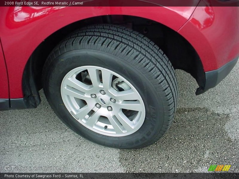 Redfire Metallic / Camel 2008 Ford Edge SE