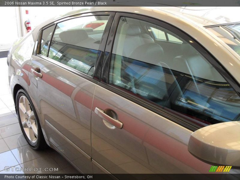 Spirited Bronze Pearl / Black 2006 Nissan Maxima 3.5 SE