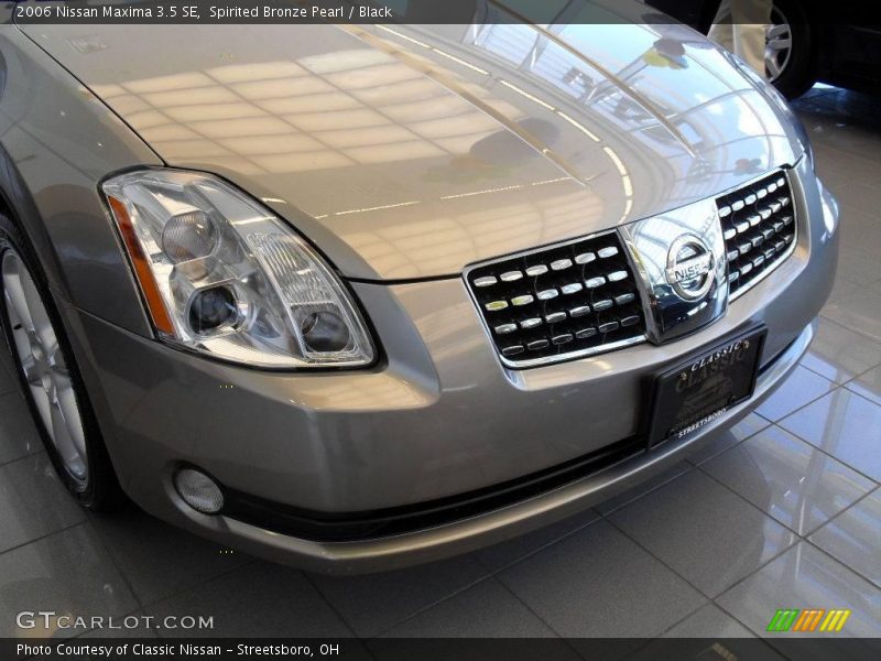 Spirited Bronze Pearl / Black 2006 Nissan Maxima 3.5 SE