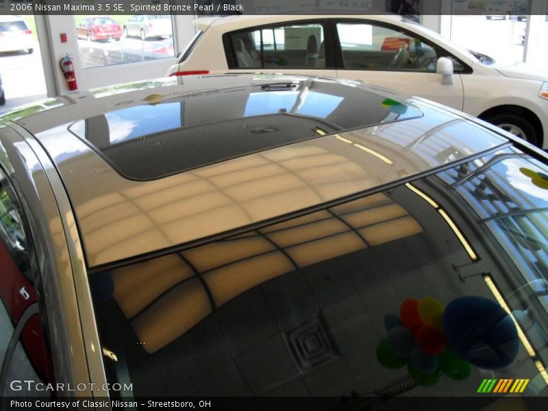 Spirited Bronze Pearl / Black 2006 Nissan Maxima 3.5 SE