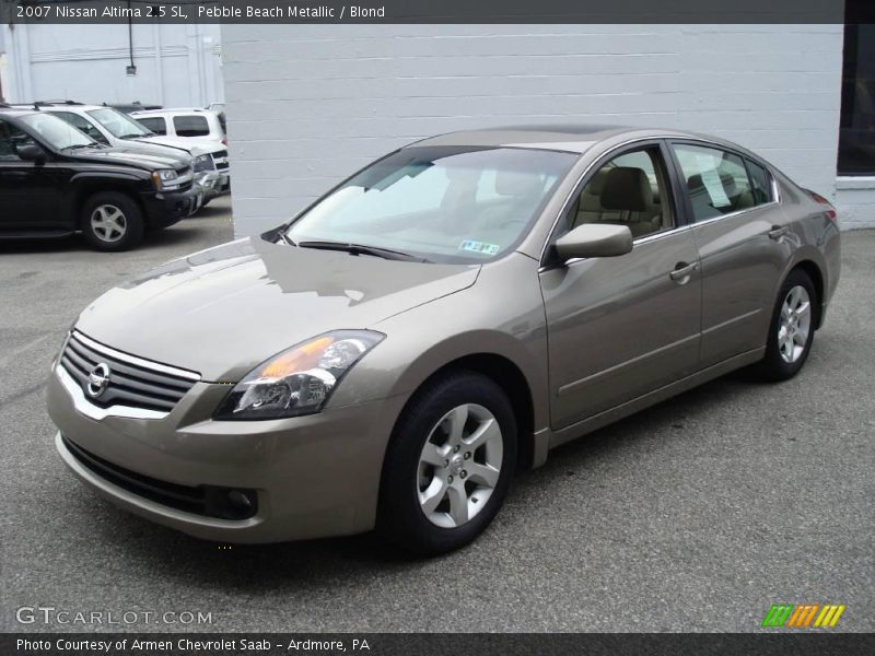 Pebble Beach Metallic / Blond 2007 Nissan Altima 2.5 SL