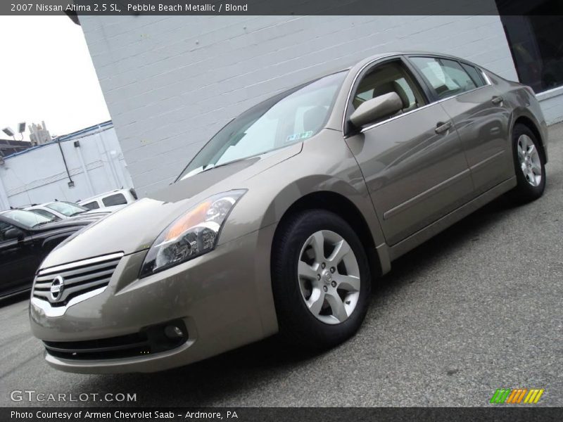 Pebble Beach Metallic / Blond 2007 Nissan Altima 2.5 SL