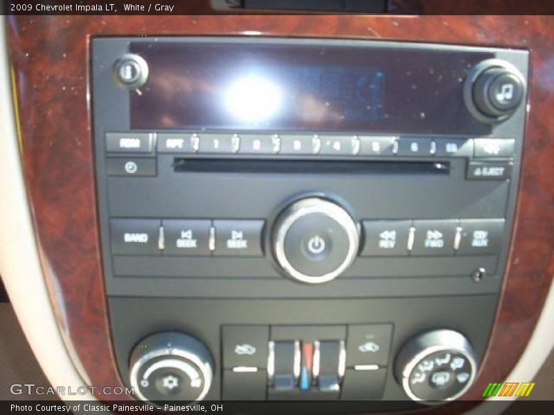 White / Gray 2009 Chevrolet Impala LT