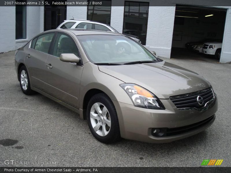 Pebble Beach Metallic / Blond 2007 Nissan Altima 2.5 SL