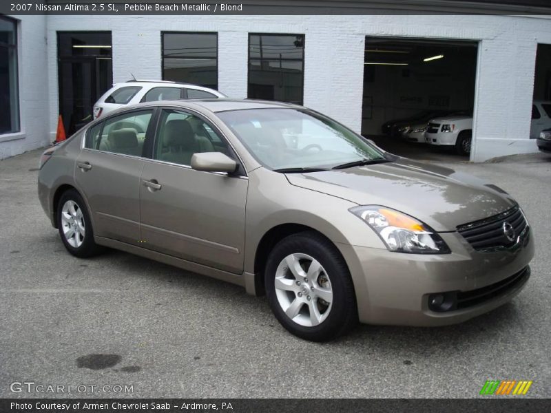 Pebble Beach Metallic / Blond 2007 Nissan Altima 2.5 SL