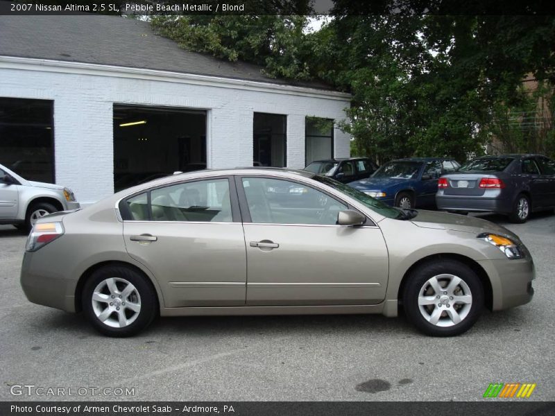 Pebble Beach Metallic / Blond 2007 Nissan Altima 2.5 SL