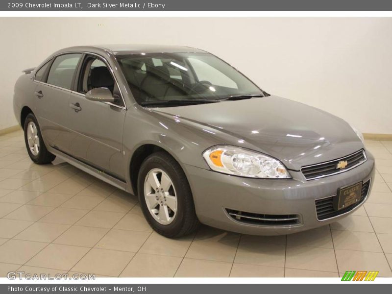 Dark Silver Metallic / Ebony 2009 Chevrolet Impala LT