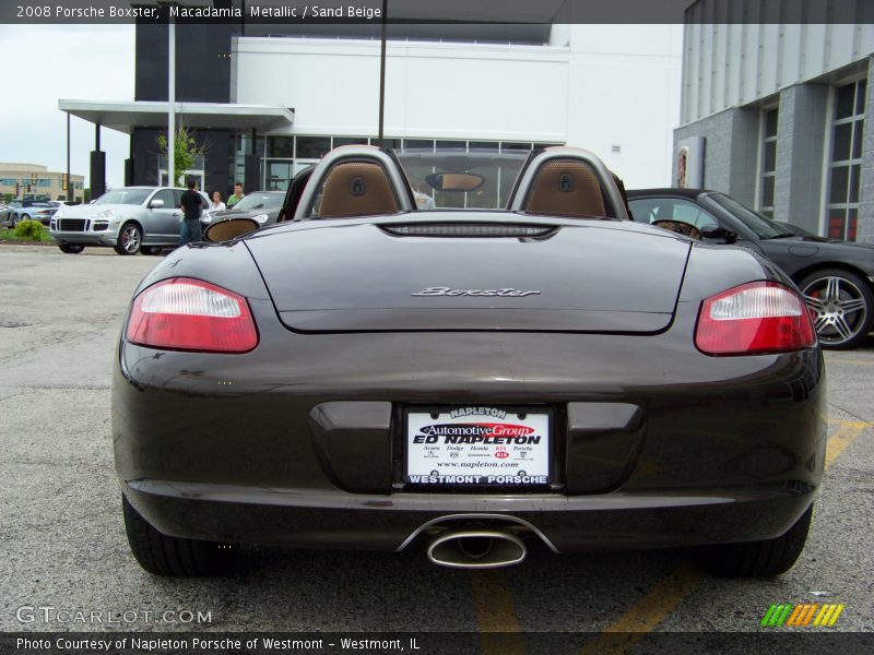 Macadamia  Metallic / Sand Beige 2008 Porsche Boxster