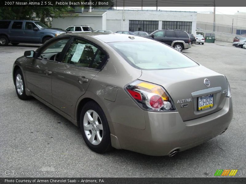 Pebble Beach Metallic / Blond 2007 Nissan Altima 2.5 SL